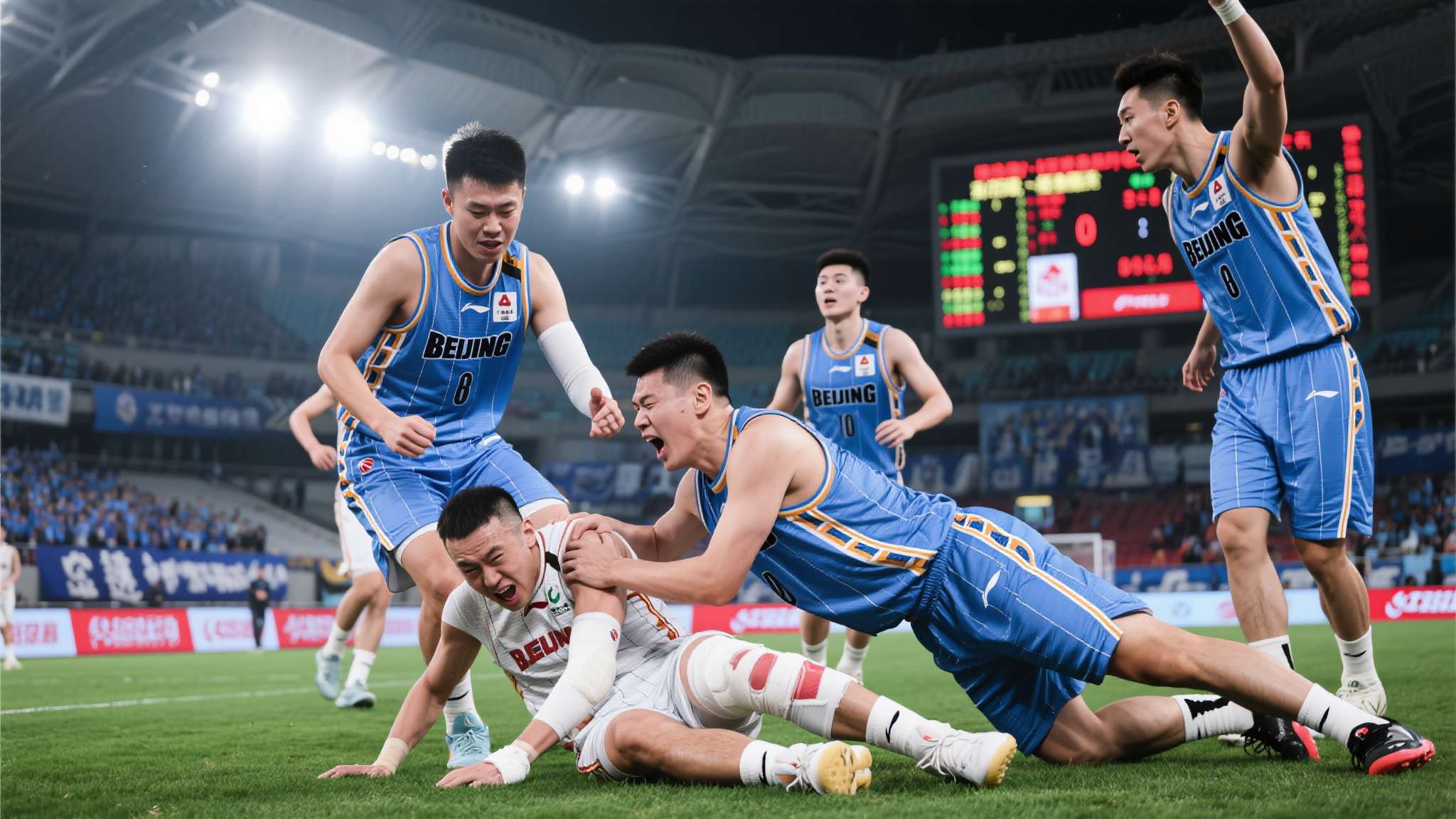 北京男篮队员曾凡博身高